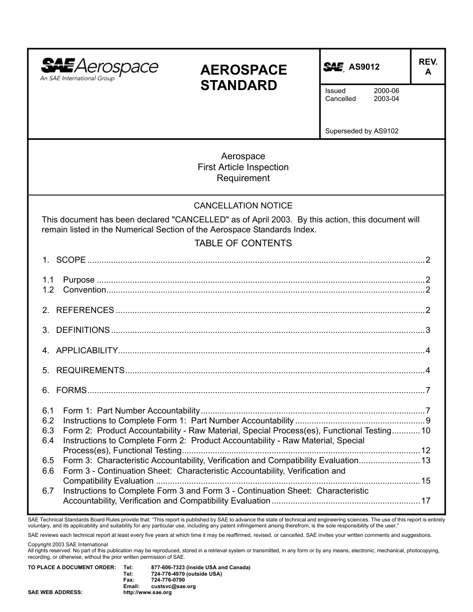 SAE AS9012a-2003.pdf_第1页