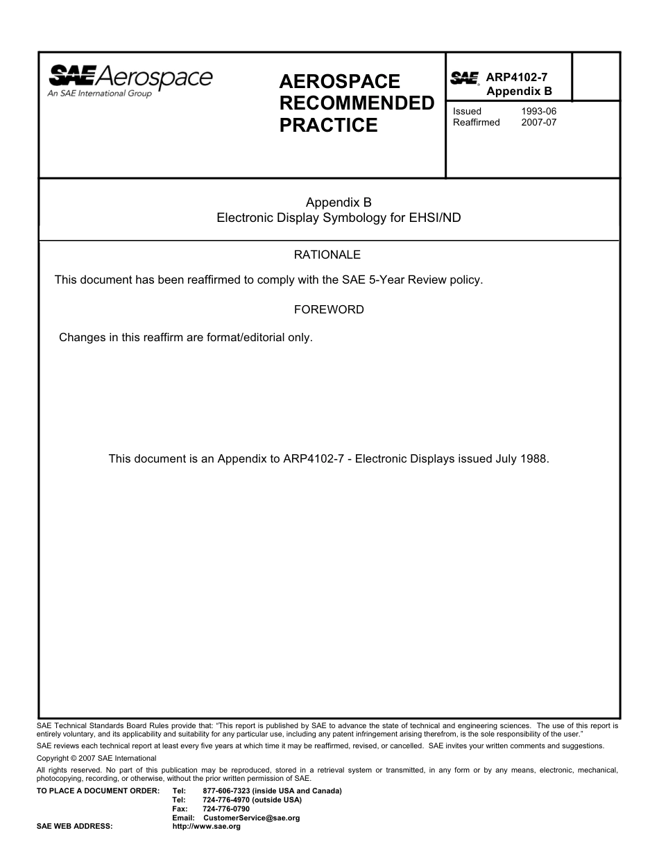SAE ARP 4102-7 appendix B-2007.pdf_第1页