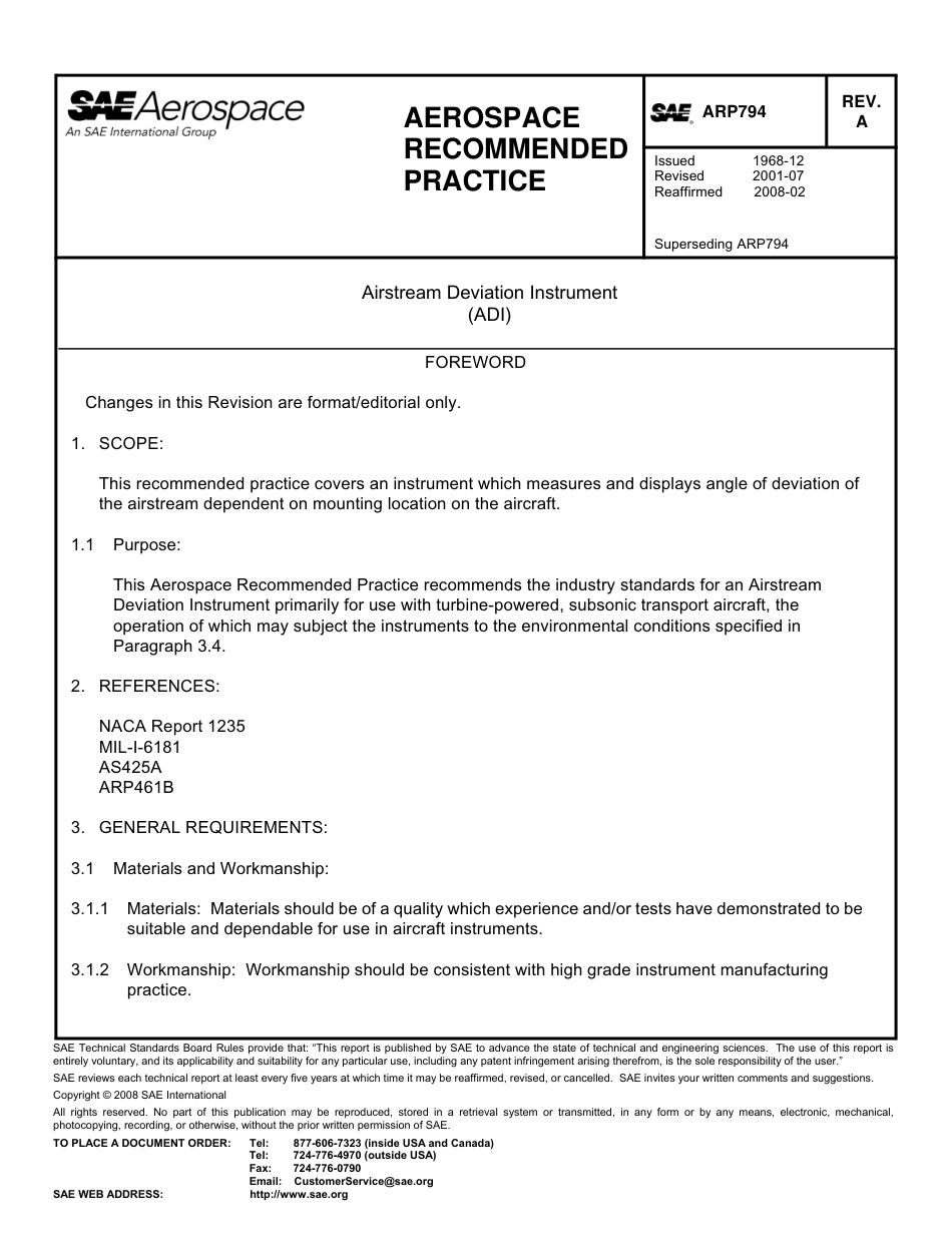 SAE ARP 794A-2008.pdf_第1页
