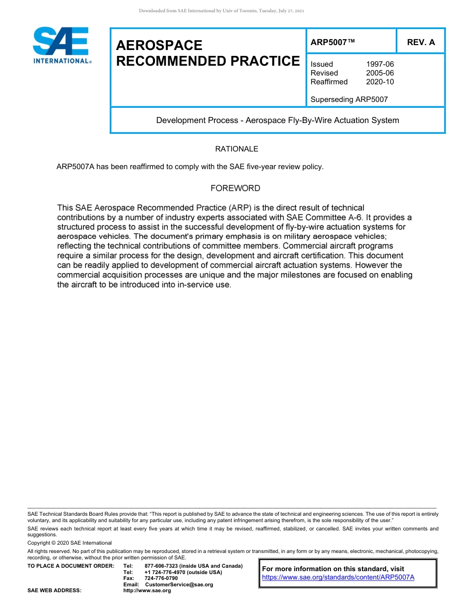SAE ARP 5007A-2020.pdf_第1页