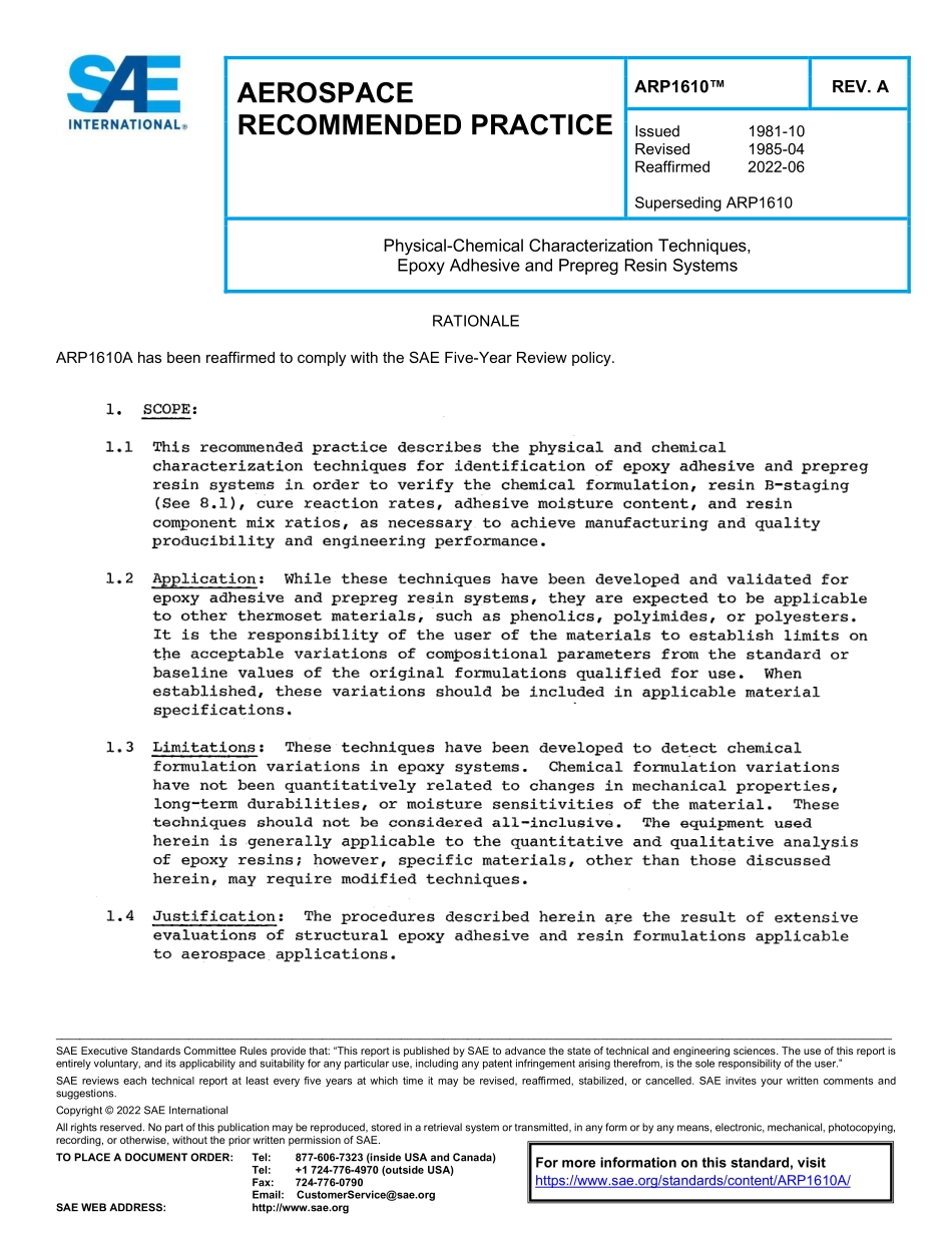 SAE ARP 1610A-2022.pdf_第1页