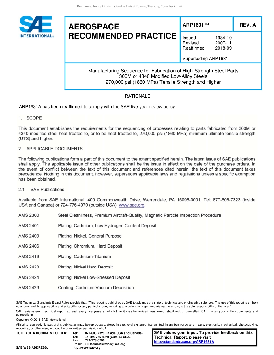 SAE ARP 1631A-2018.pdf_第1页