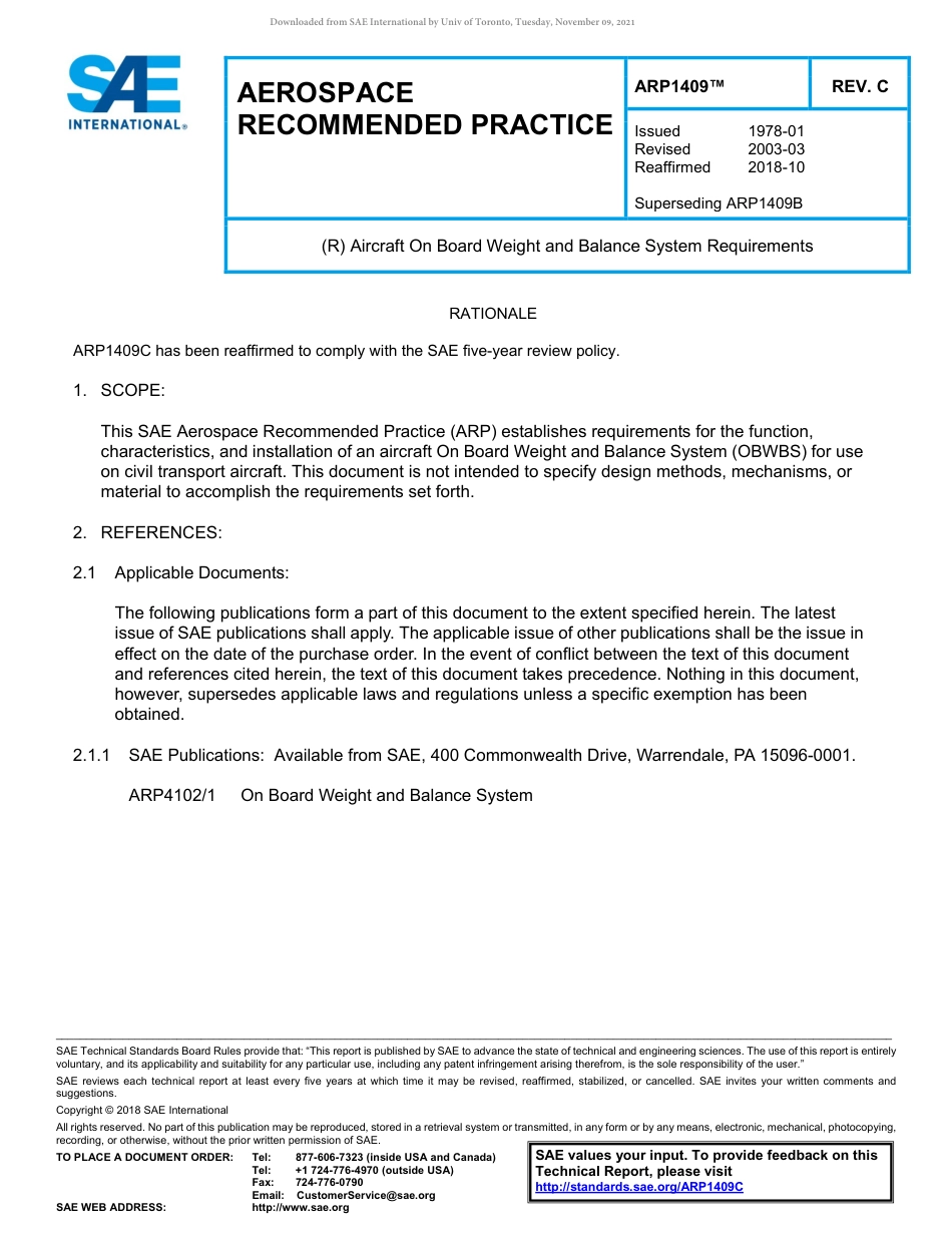 SAE ARP 1409C-2018.pdf_第1页