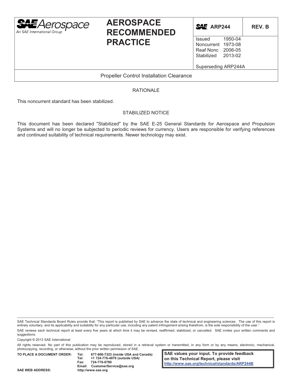 SAE ARP 244B-2013.pdf_第1页