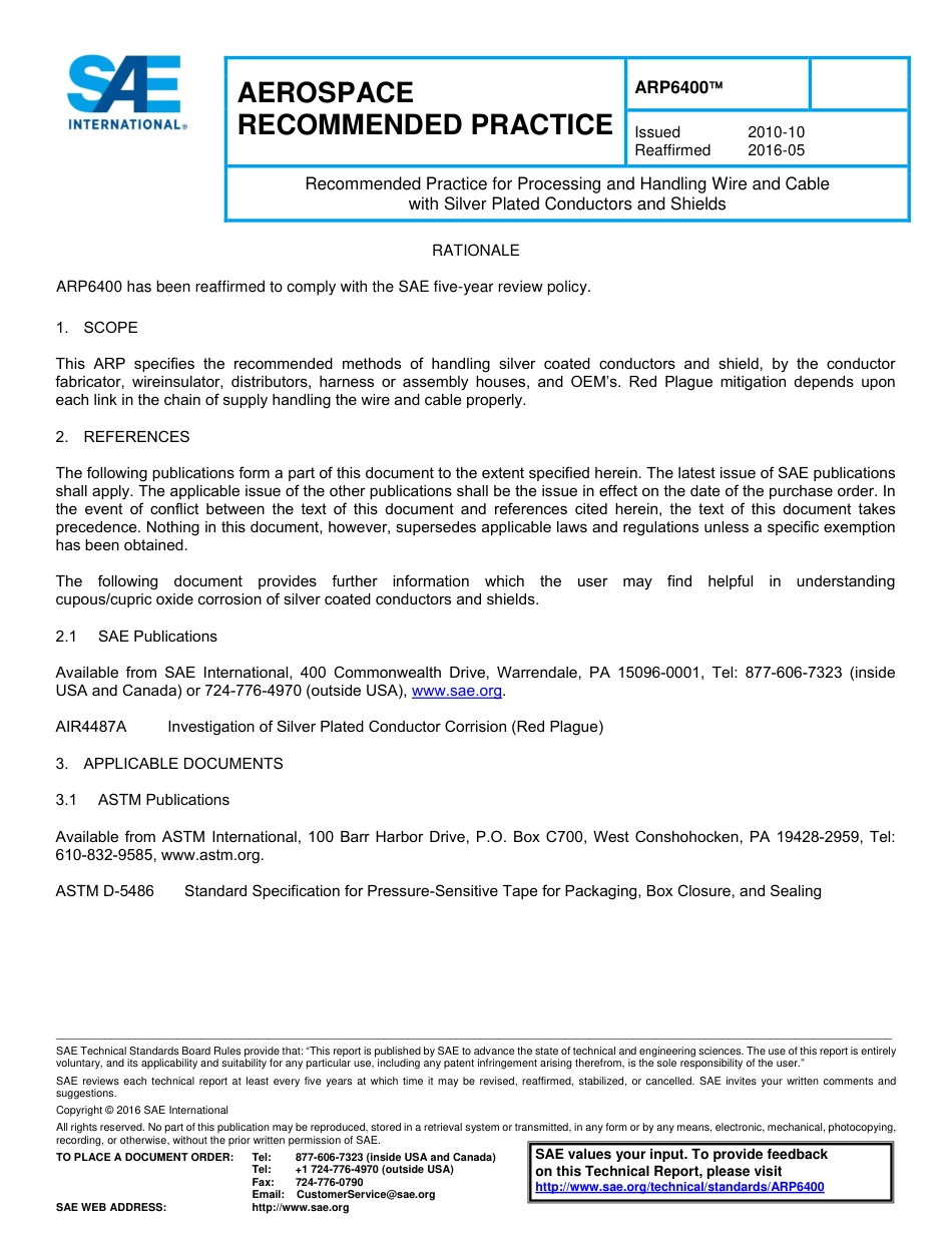 SAE ARP 6400-2016.pdf_第1页