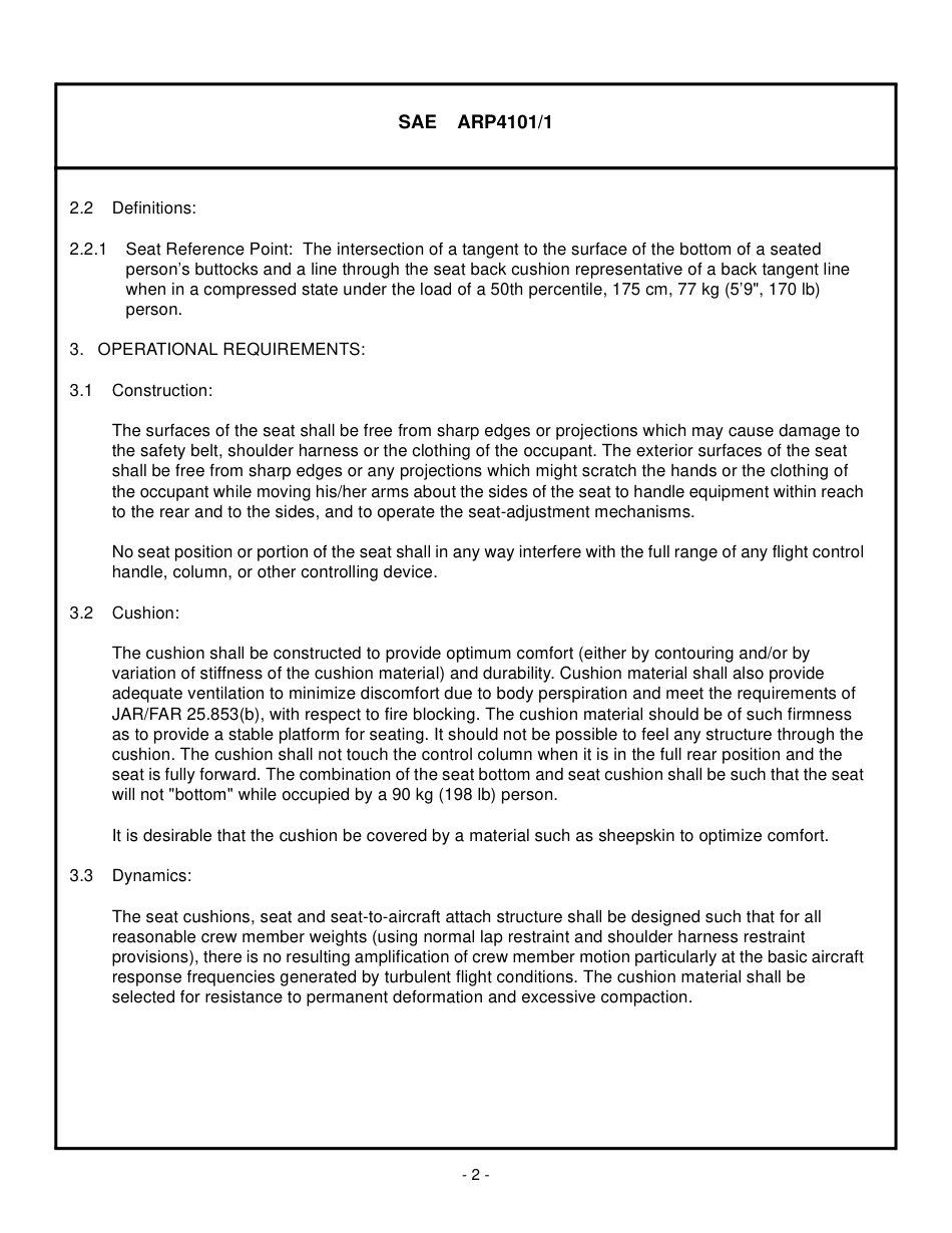 SAE ARP 4101-1-2007.pdf_第2页