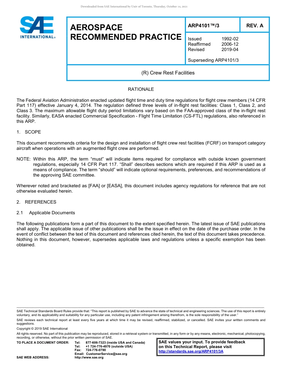 SAE ARP 4101-3A-2019.pdf_第1页