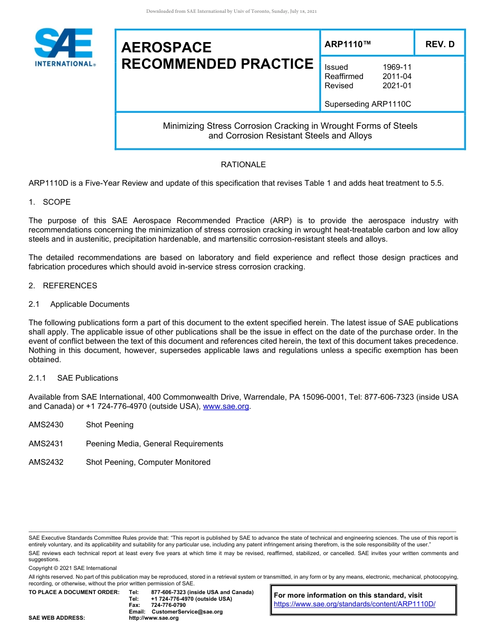 SAE ARP 1110D-2021.pdf_第1页