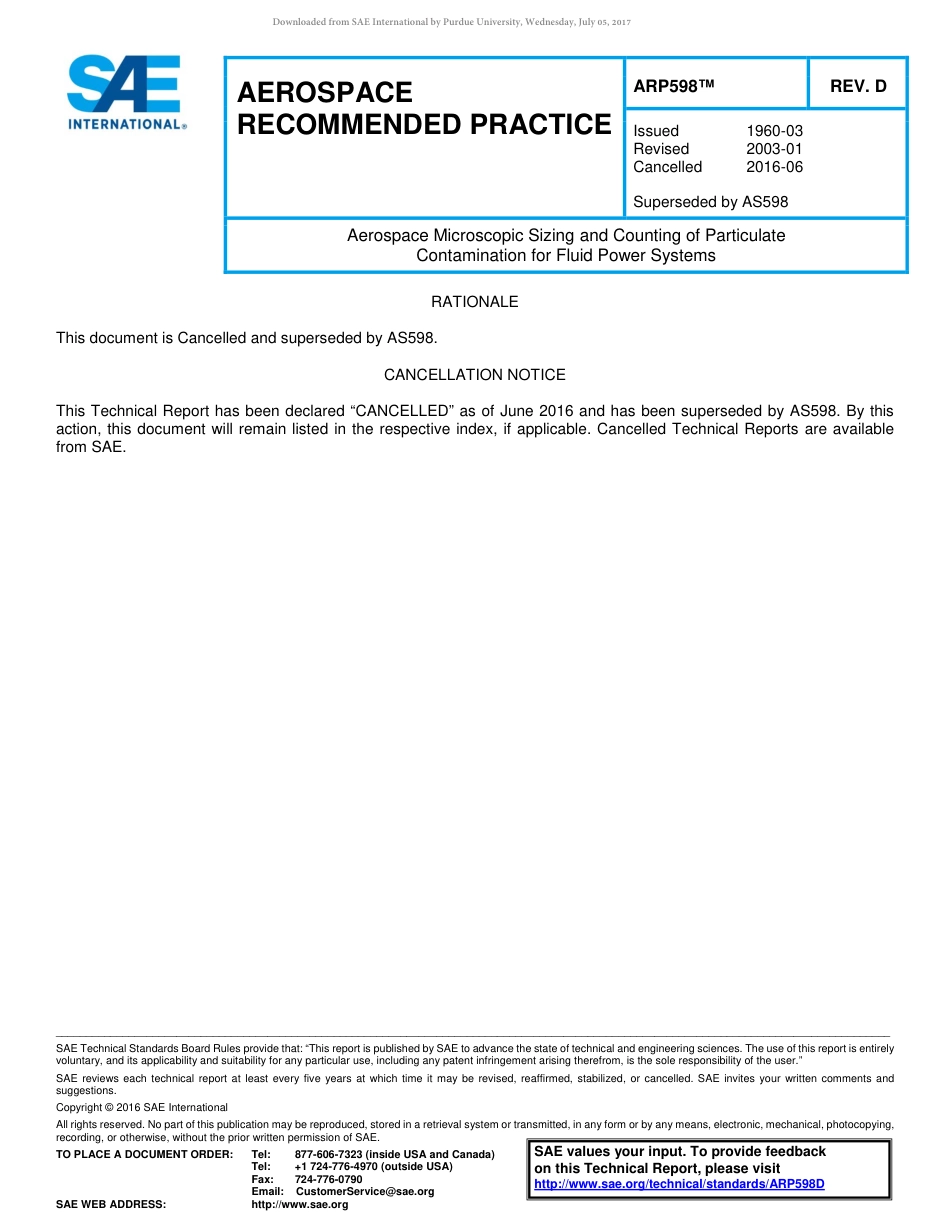 SAE ARP 598D-2016.pdf_第1页