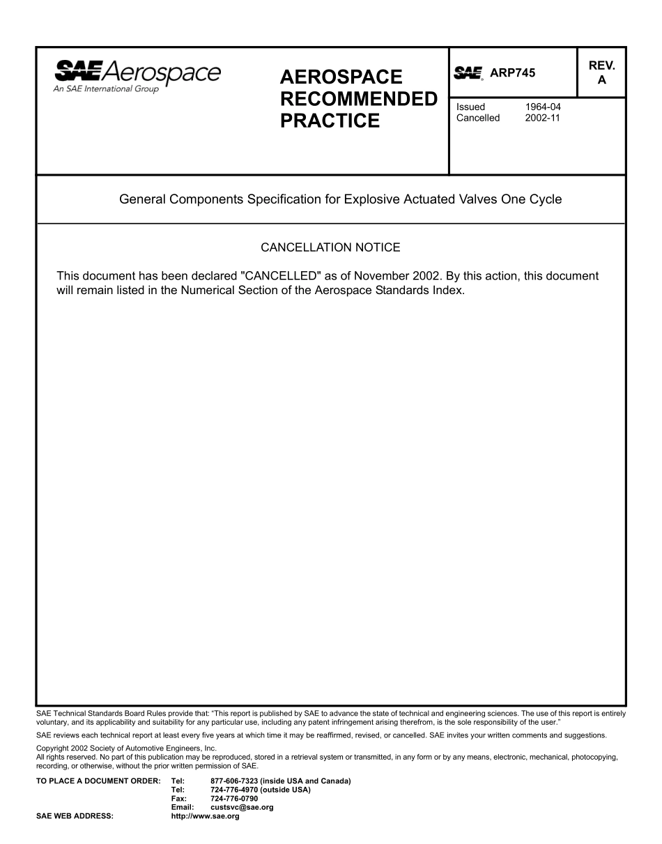 SAE ARP 745A-2002.pdf_第1页