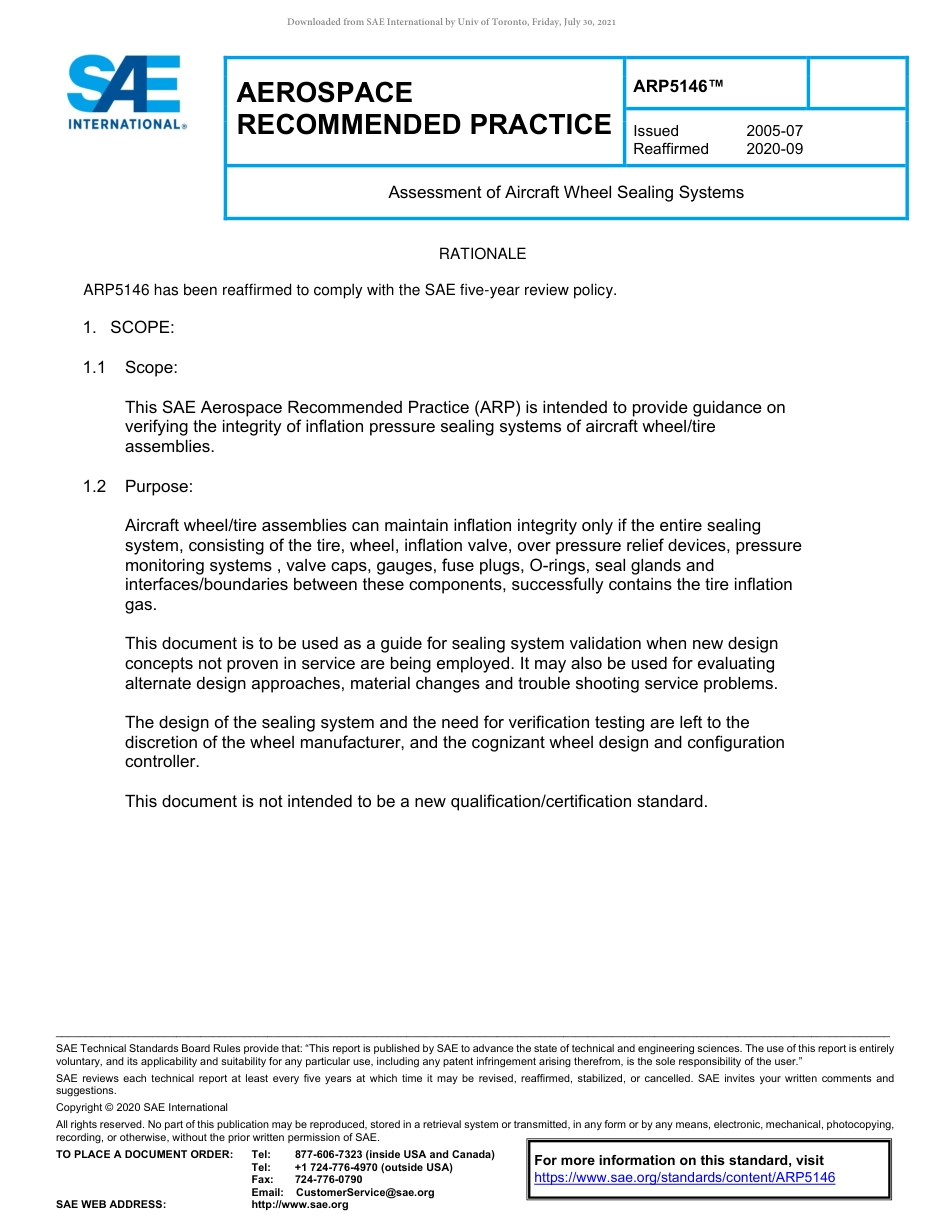 SAE ARP 5146-2020.pdf_第1页