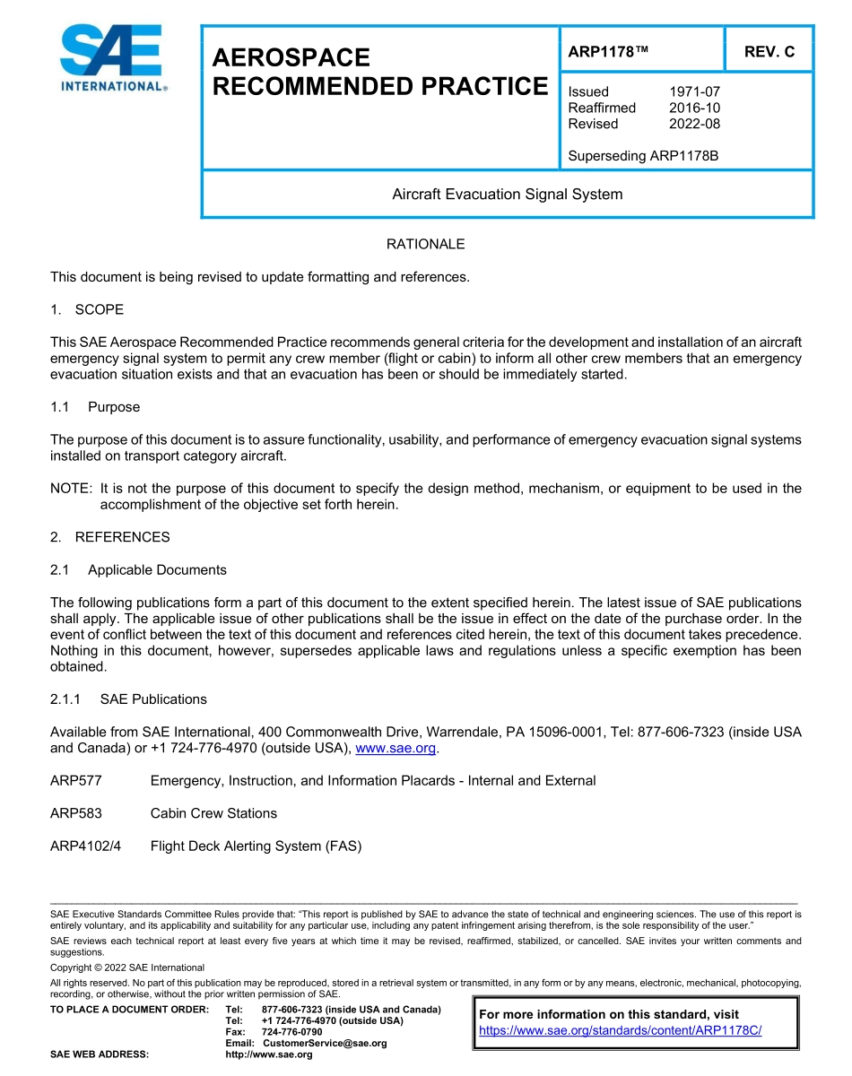 SAE ARP 1178C-2022.pdf_第1页