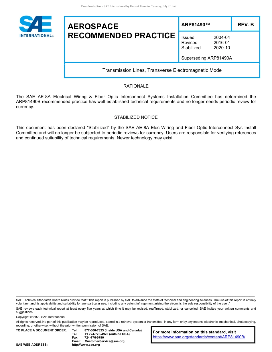 SAE ARP 81490B-2020.pdf_第1页