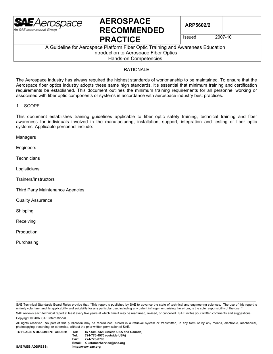 SAE ARP 5602-2-2007.pdf_第1页