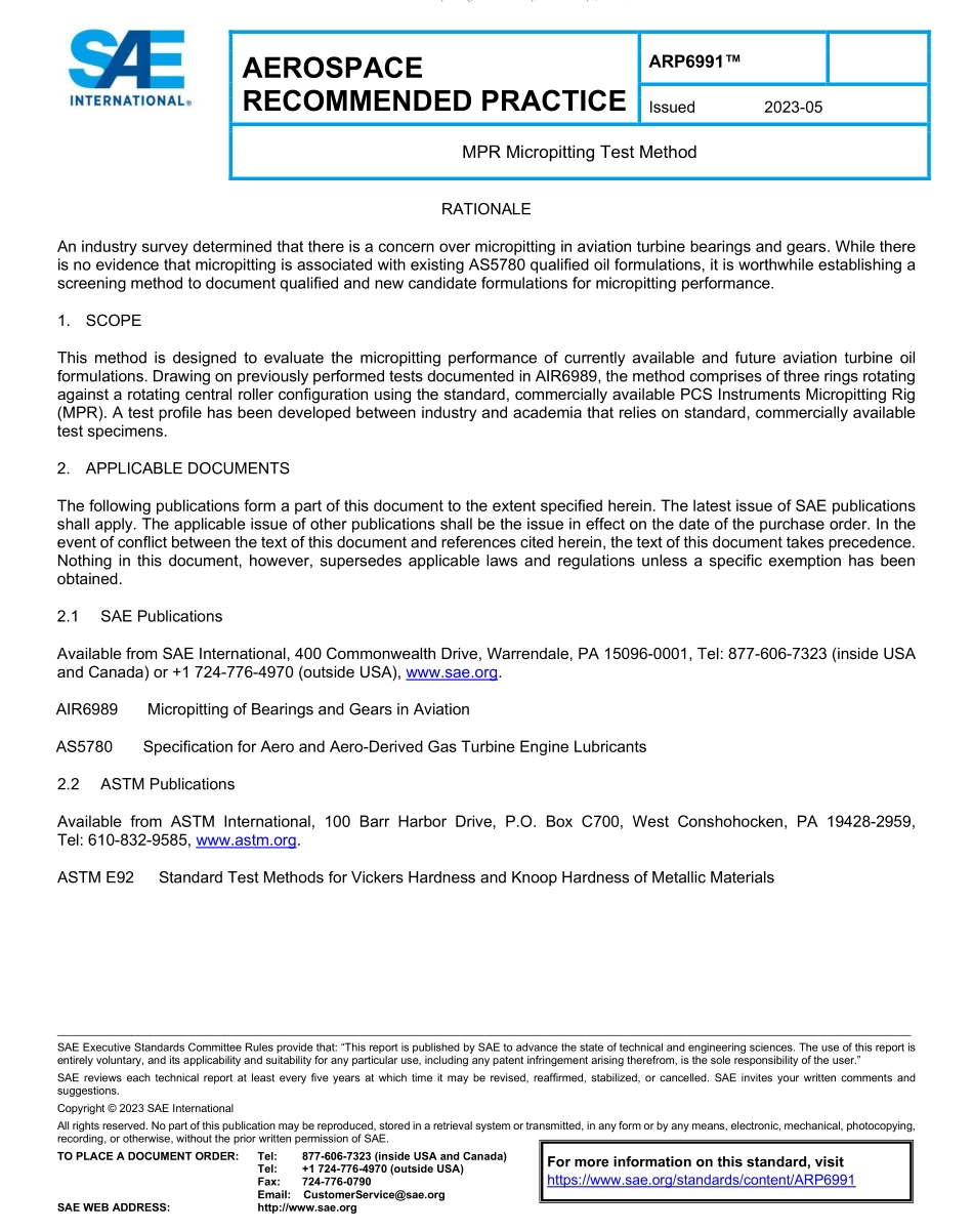 SAE ARP 6991-2023.pdf_第1页