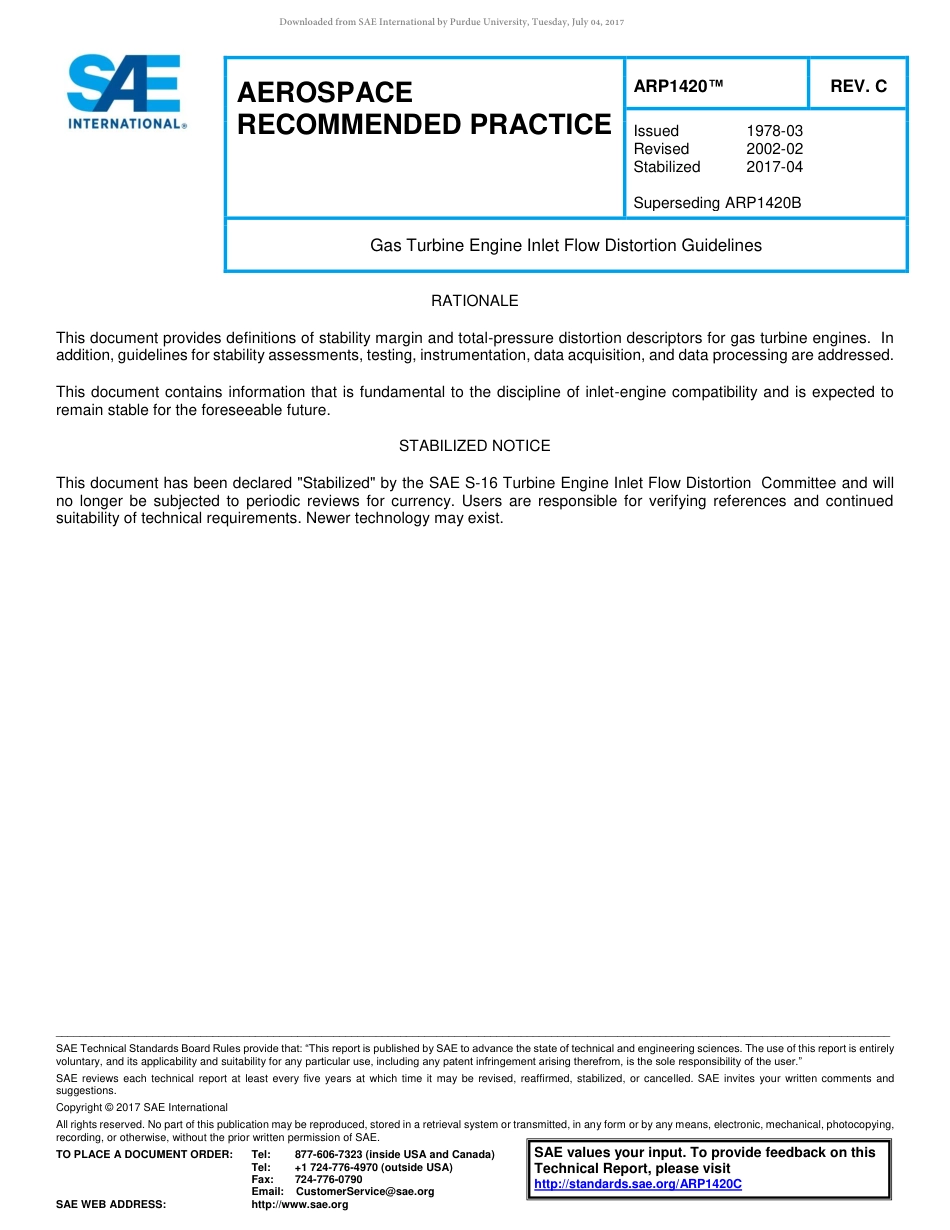 SAE ARP 1420C-2017.pdf_第1页
