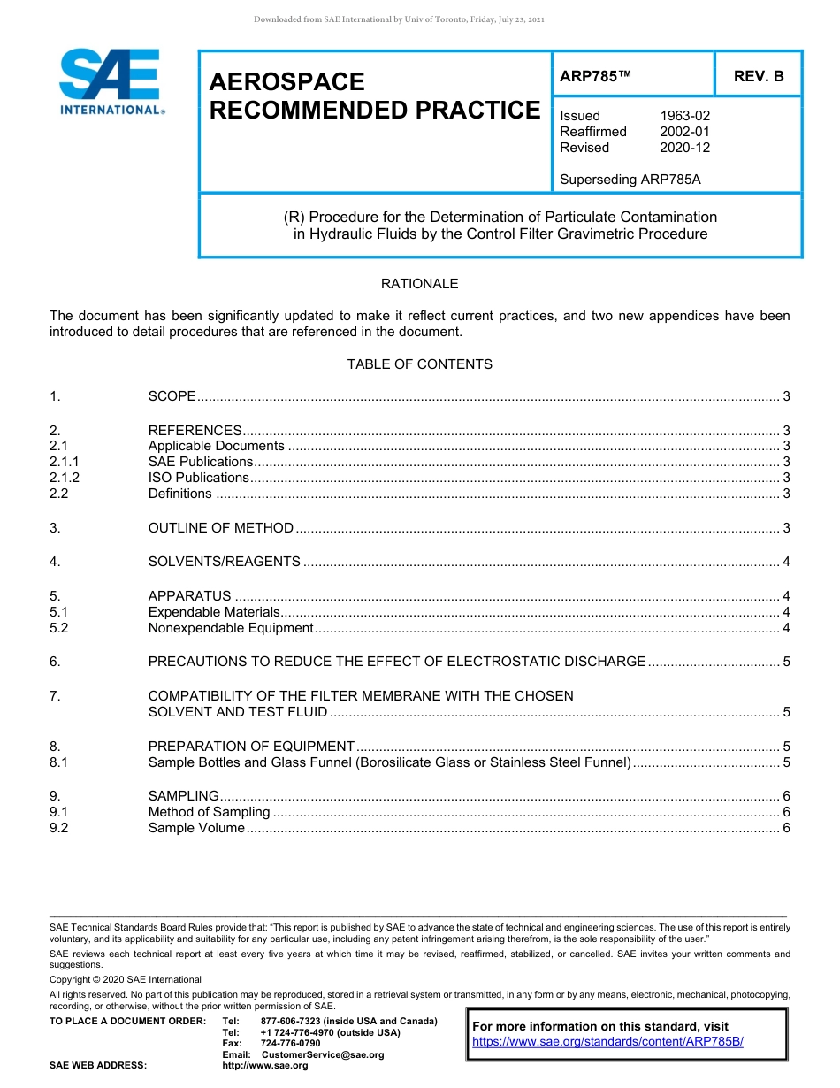 SAE ARP 785B-2020.pdf_第1页