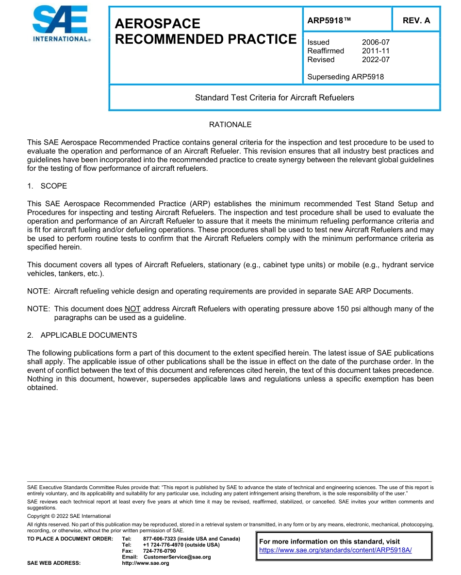 SAE ARP 5918A-2022.pdf_第1页