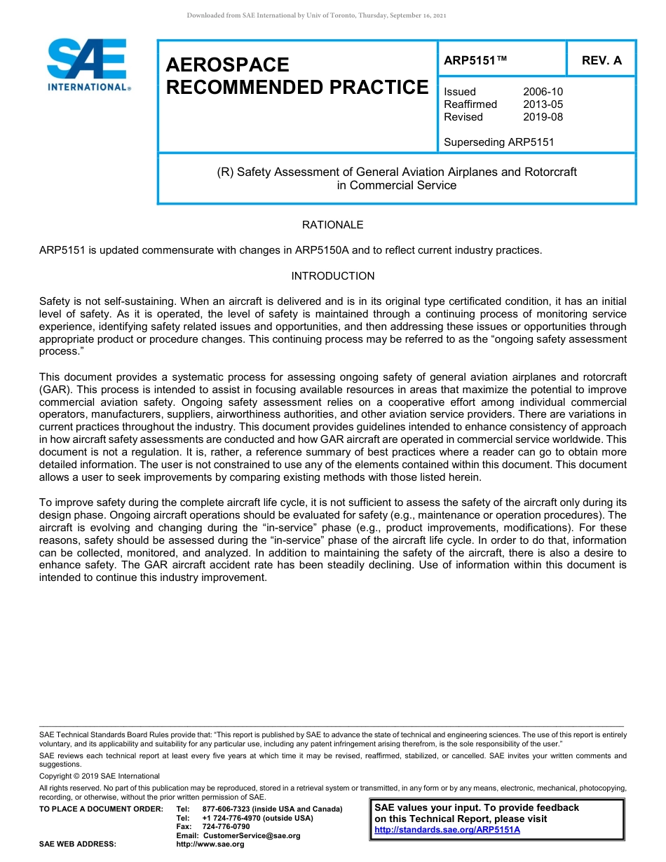 SAE ARP 5151A-2019.pdf_第1页
