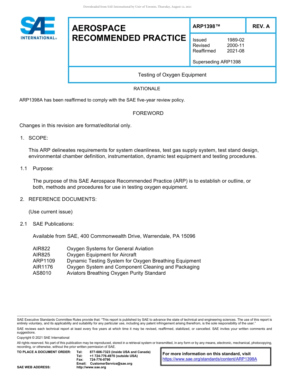 SAE ARP 1398A-2021.pdf_第1页