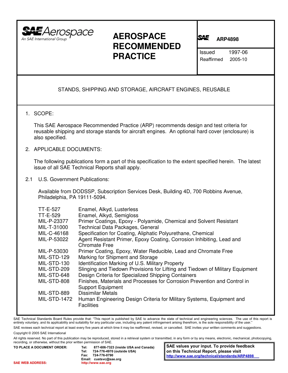 SAE ARP 4898-2005.pdf_第1页
