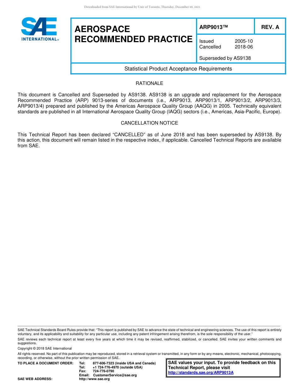 SAE ARP 9013A-2018.pdf_第1页