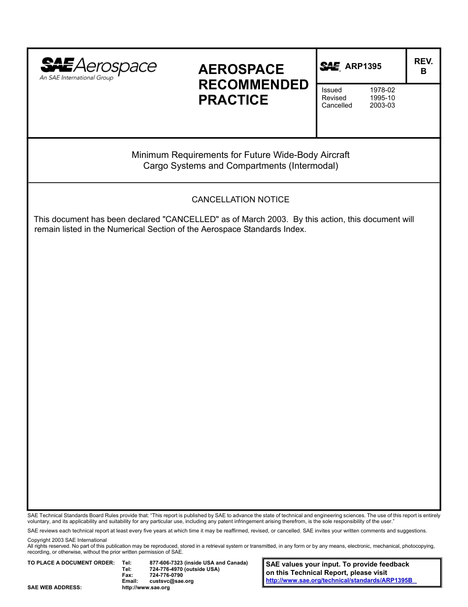 SAE ARP 1395B-2003.pdf_第1页