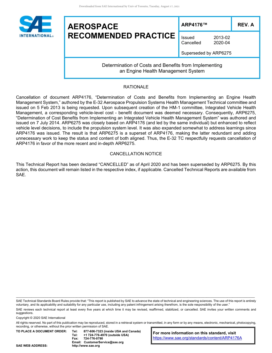 SAE ARP 4176A-2020.pdf_第1页