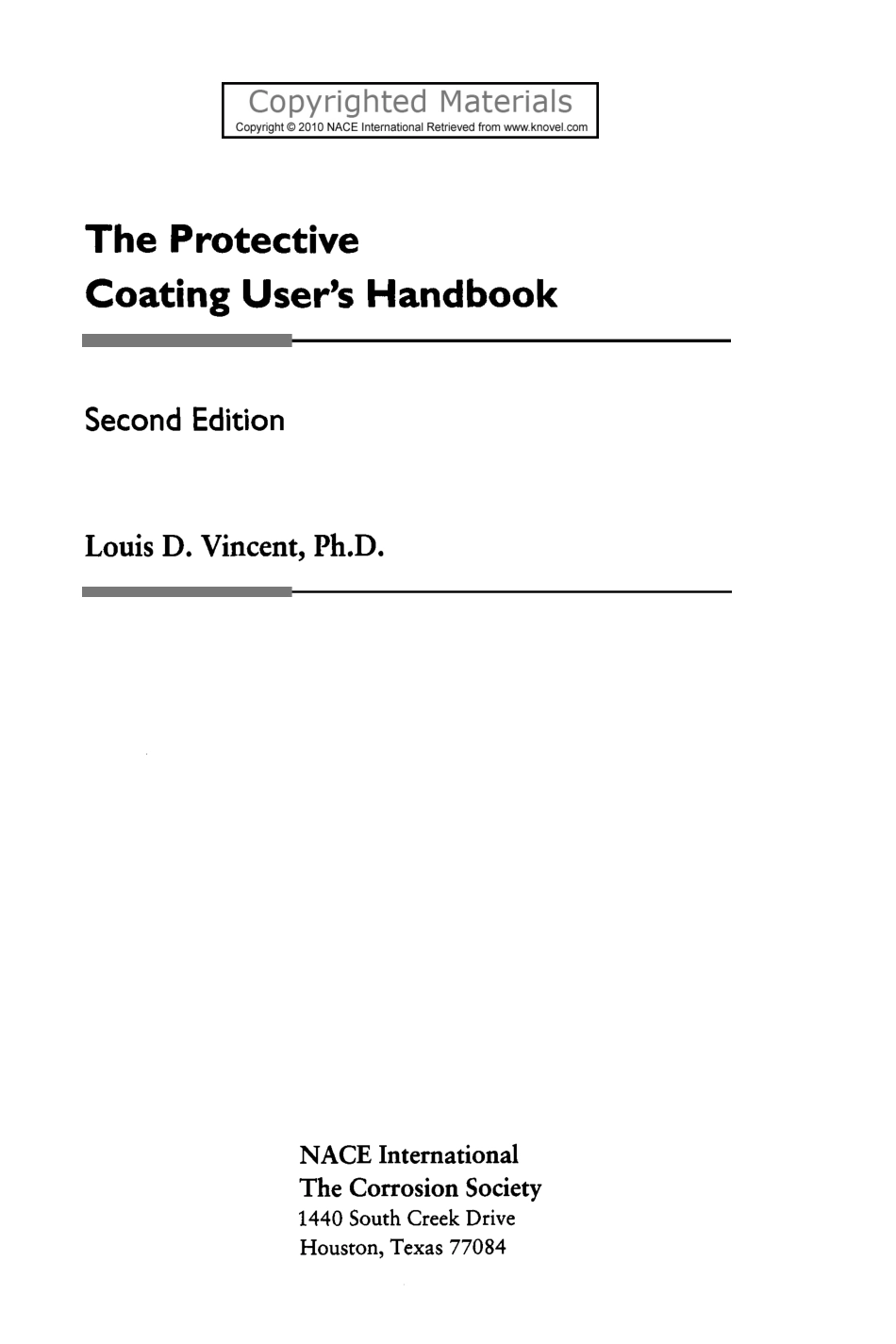 The Protective Coating User's Handbook 2010 scan.pdf_第1页