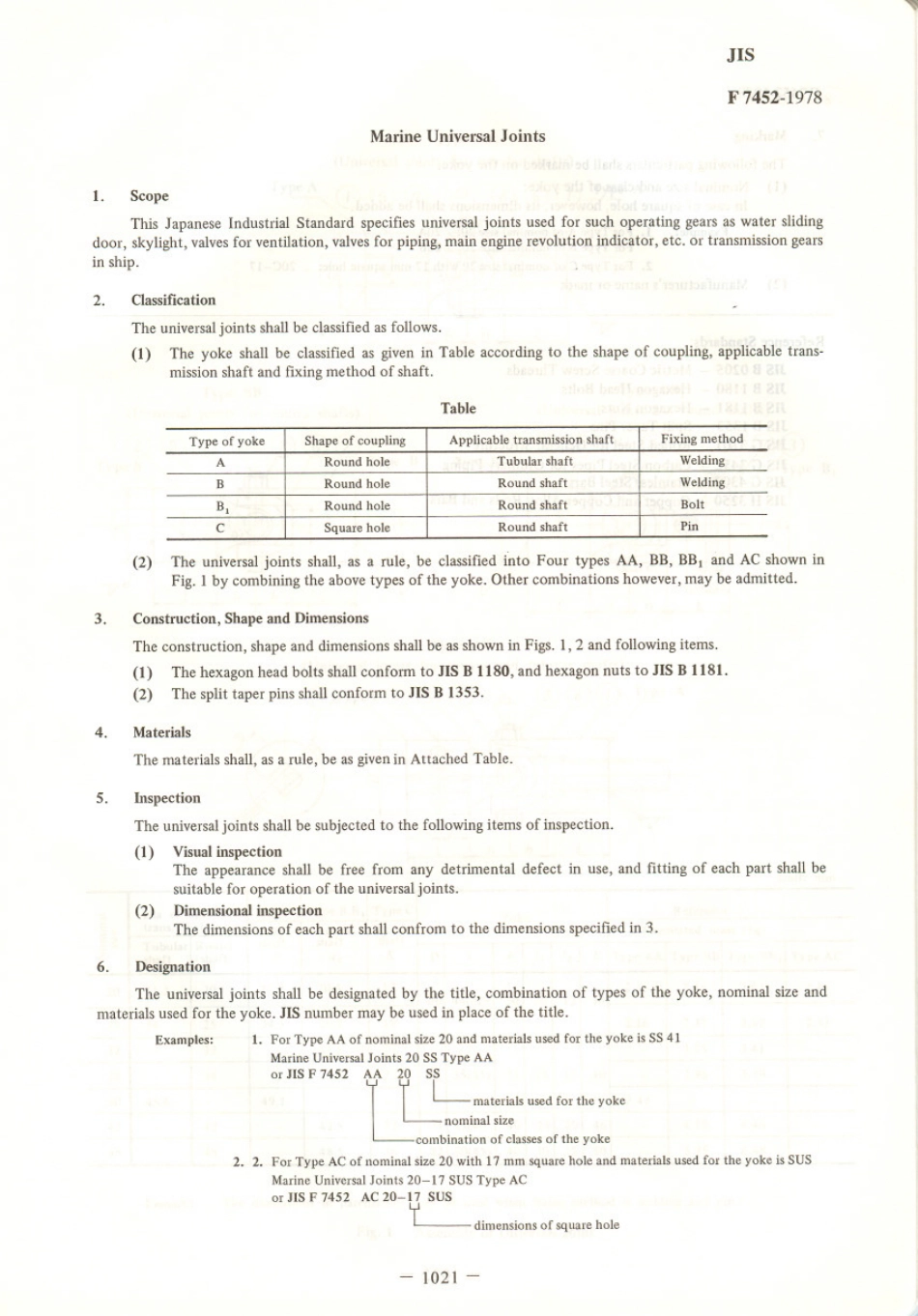 JIS F 7452-1978 scan.pdf_第1页