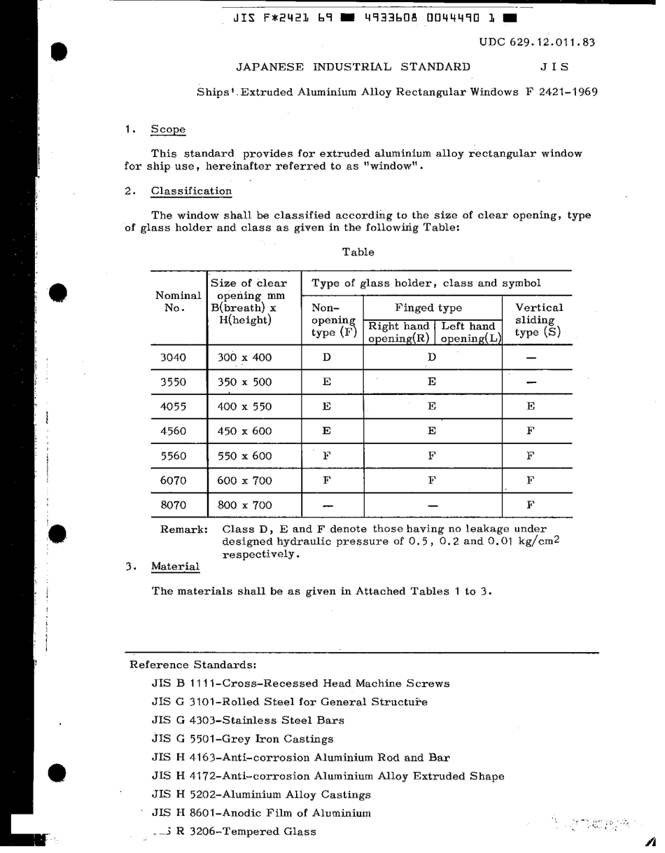 JIS F 2421-1969 scan.pdf_第3页