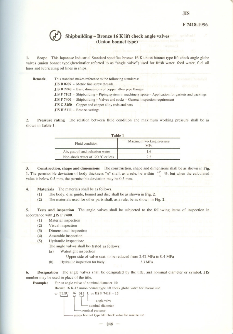 JIS F 7418-1996 scan.pdf_第1页