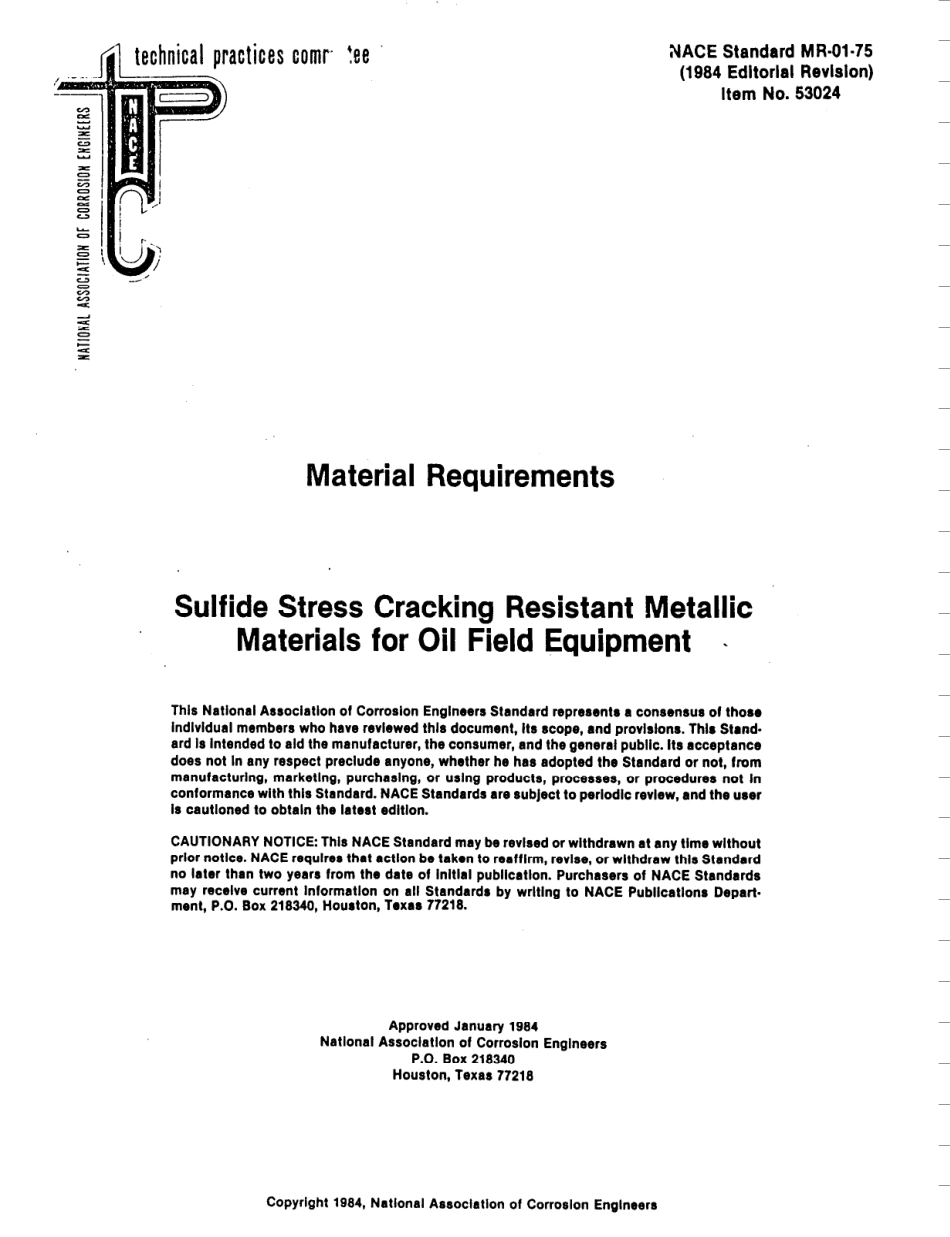 NACE MR0001-1975 (1984).pdf_第1页