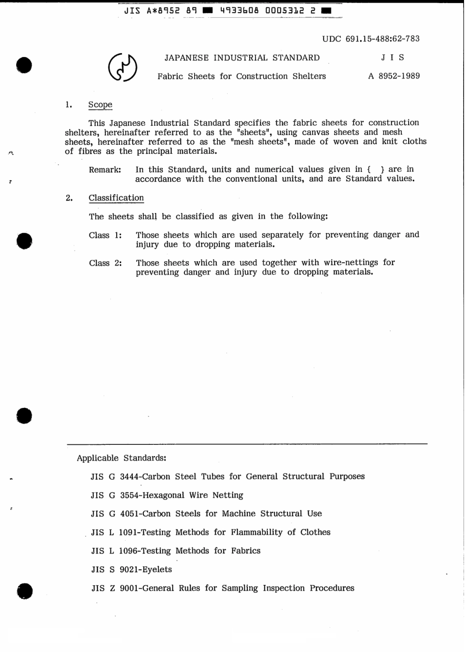 JIS A 8952-1989 scan.pdf_第3页