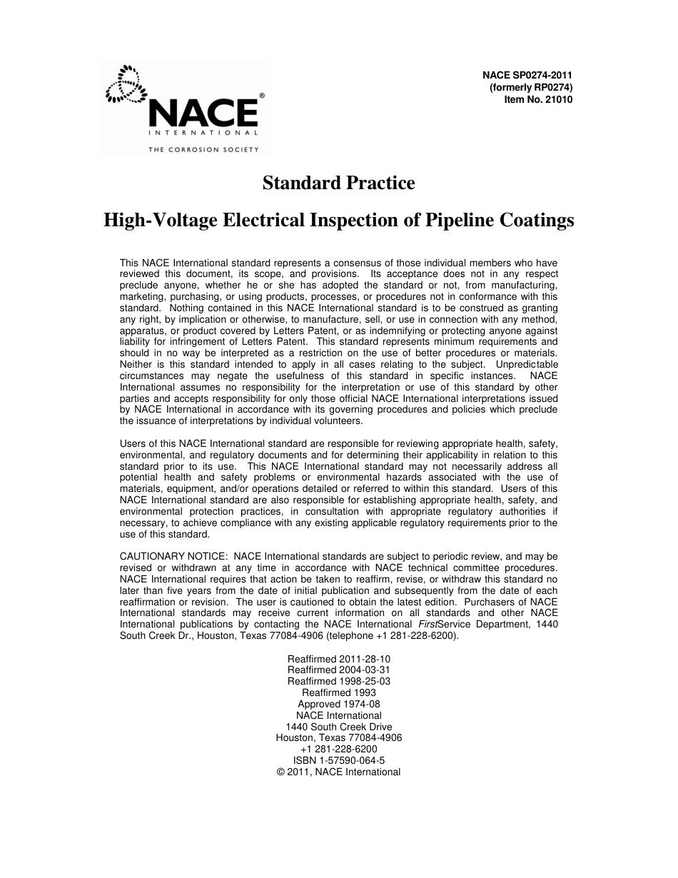NACE SP0274-2011.pdf_第1页