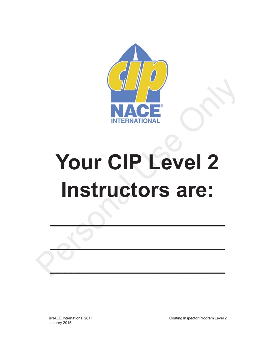 NACE Coating Inspector Program Level 2 2011 (2015).pdf_第3页