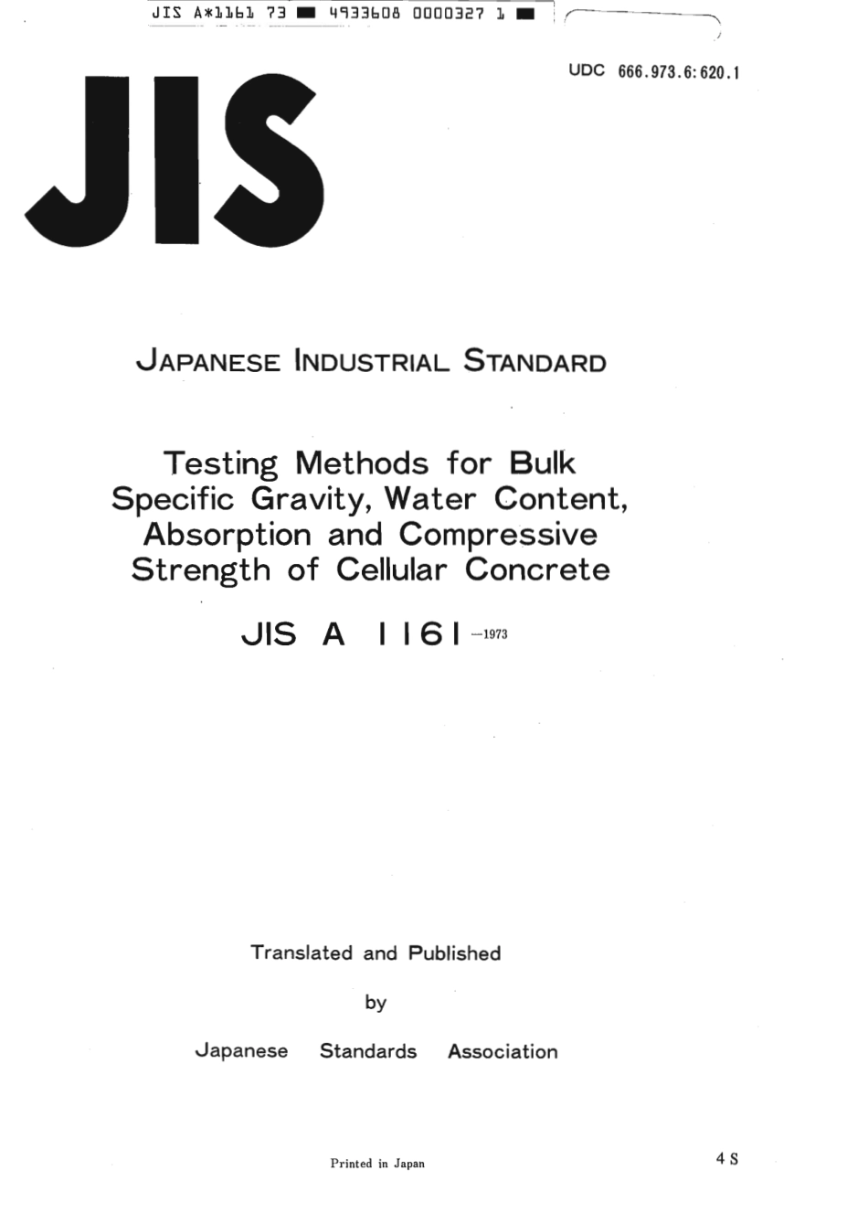 JIS A 1161-1973 scan.pdf_第1页