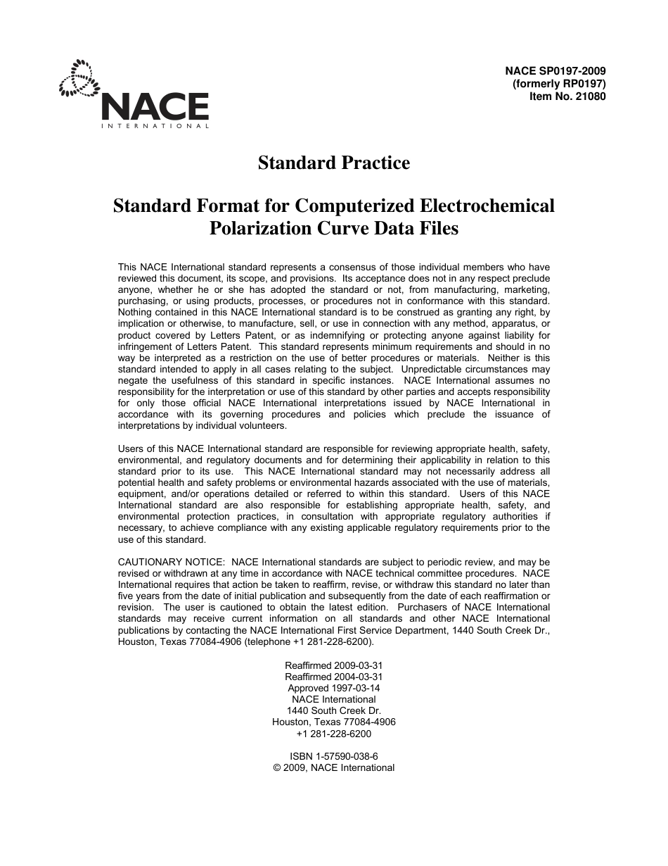 NACE SP0197-2009.pdf_第1页