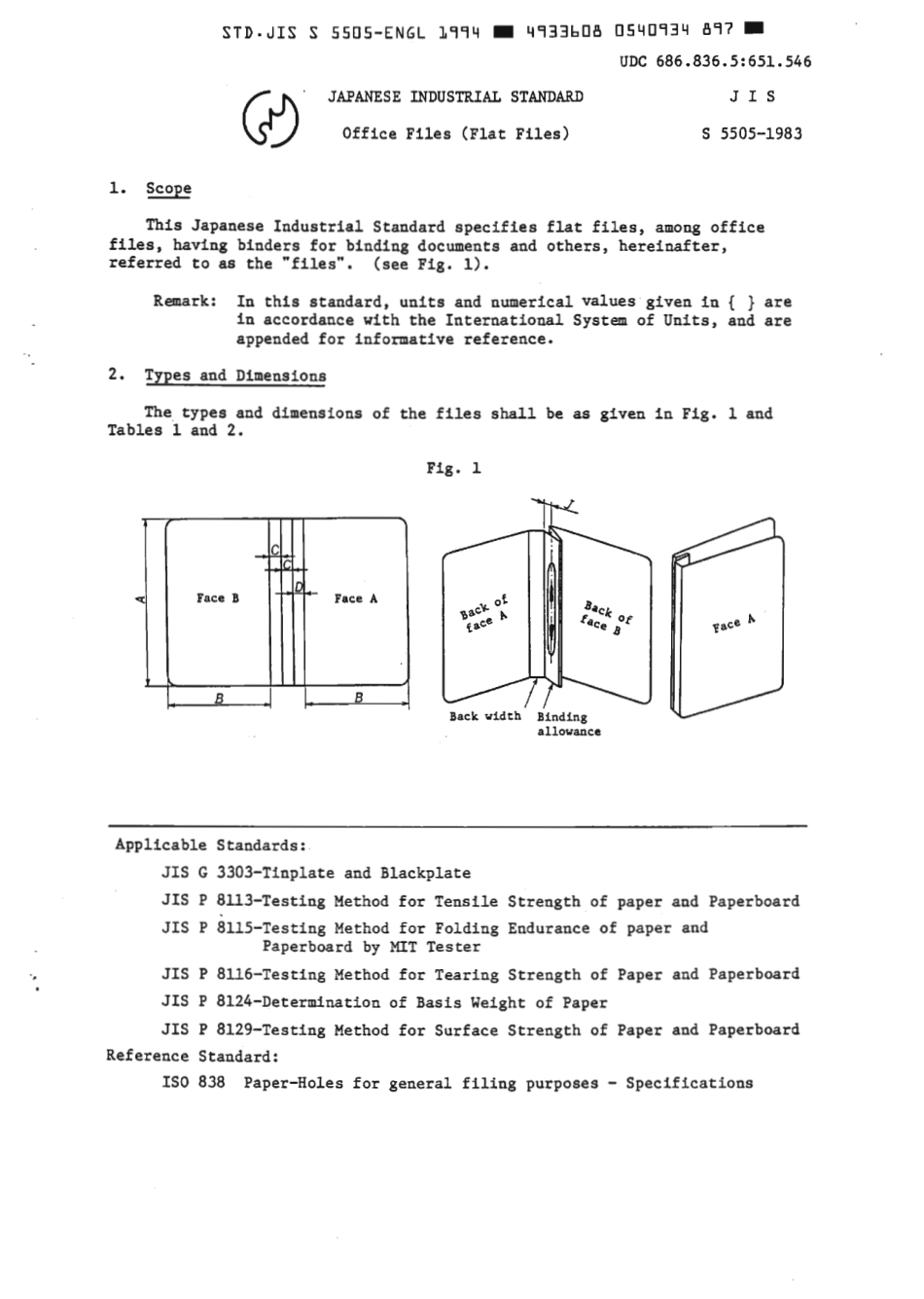 JIS S 5505-1983 (1994) scan.pdf_第2页
