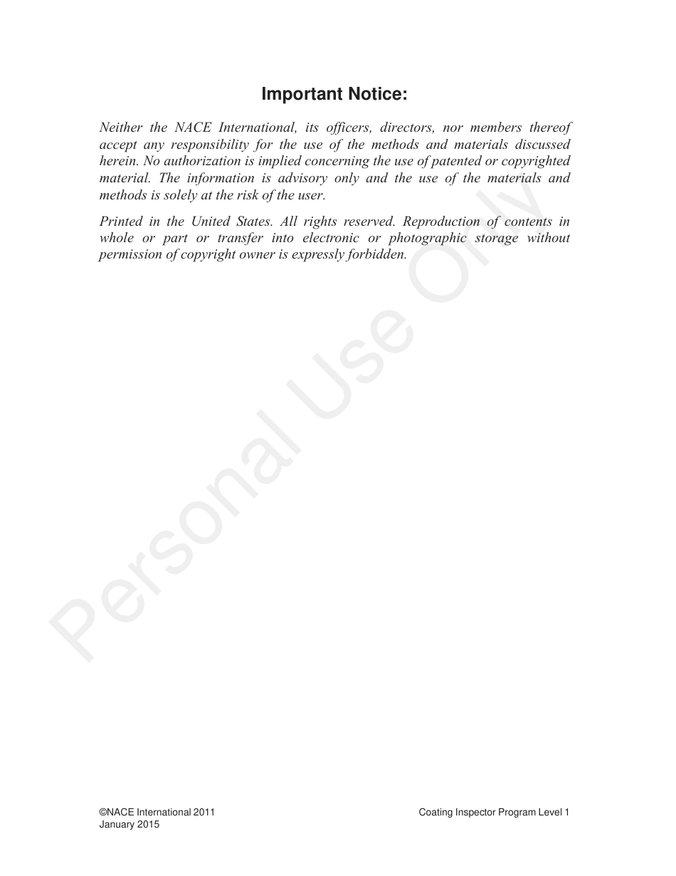NACE Coating Inspector Program Level 1 2011 (2015).pdf_第2页