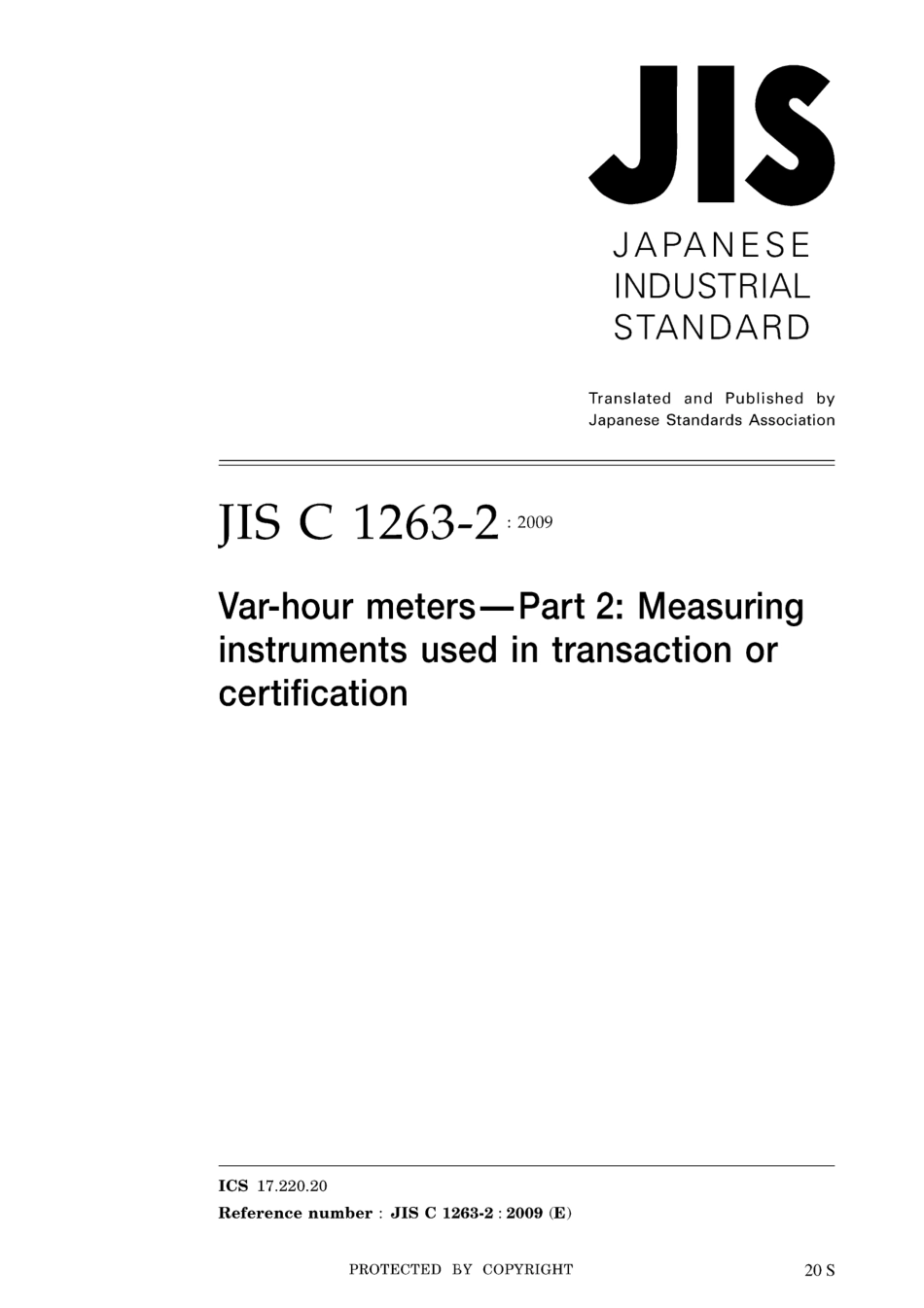 JIS C 1263-2-2009.pdf_第1页