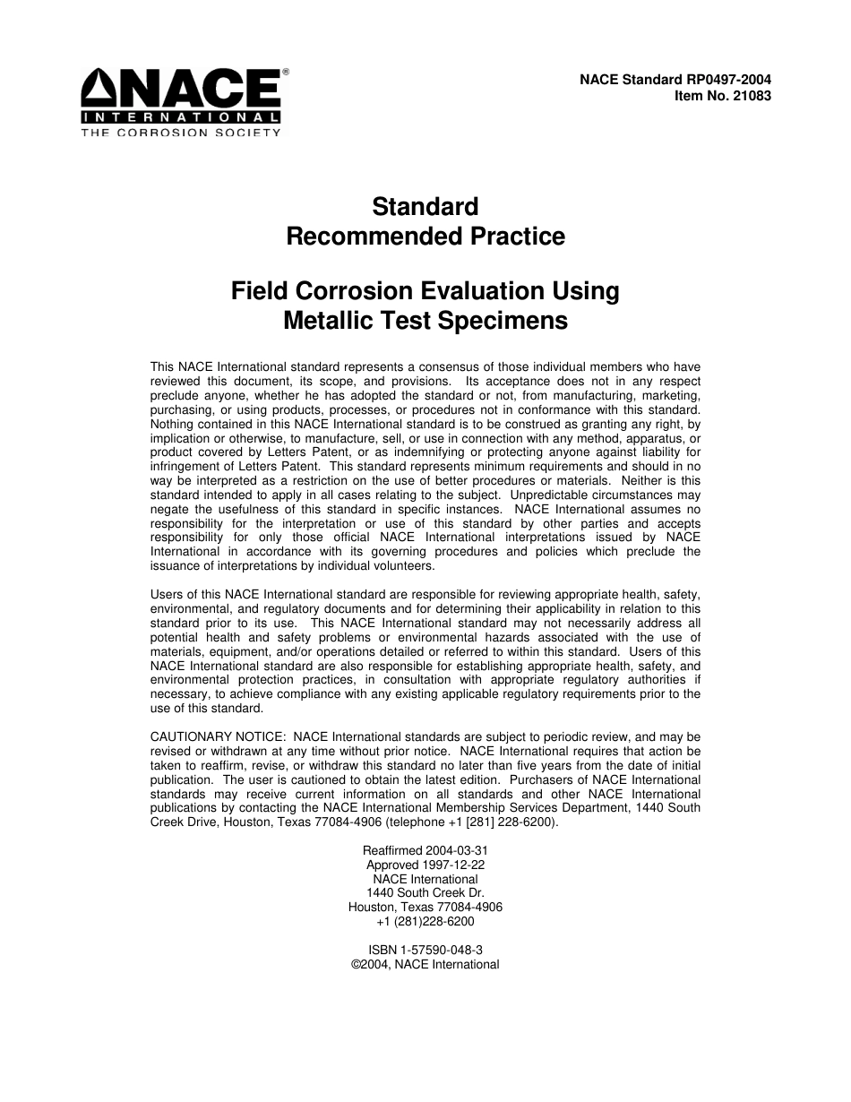 NACE RP0497-2004.pdf_第1页
