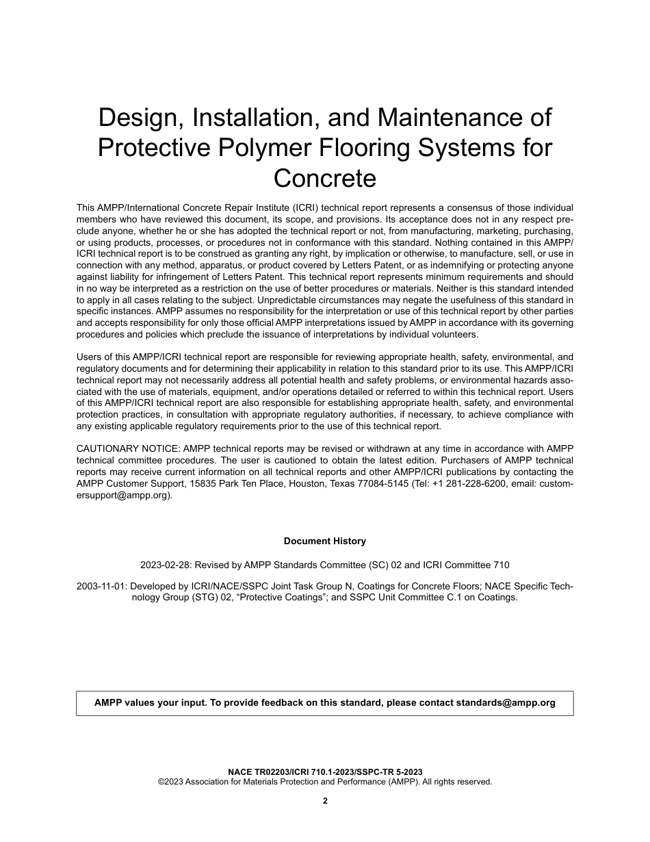 NACE TR02203-2023 (ICRI 710.1-2023) SSPC TR 5-2023.pdf_第2页