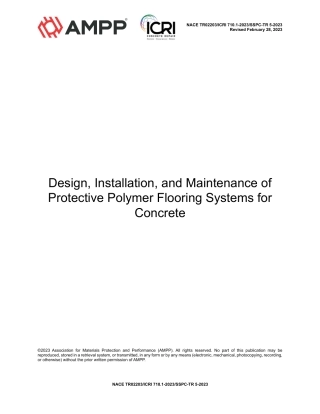 NACE TR02203-2023 (ICRI 710.1-2023) SSPC TR 5-2023.pdf