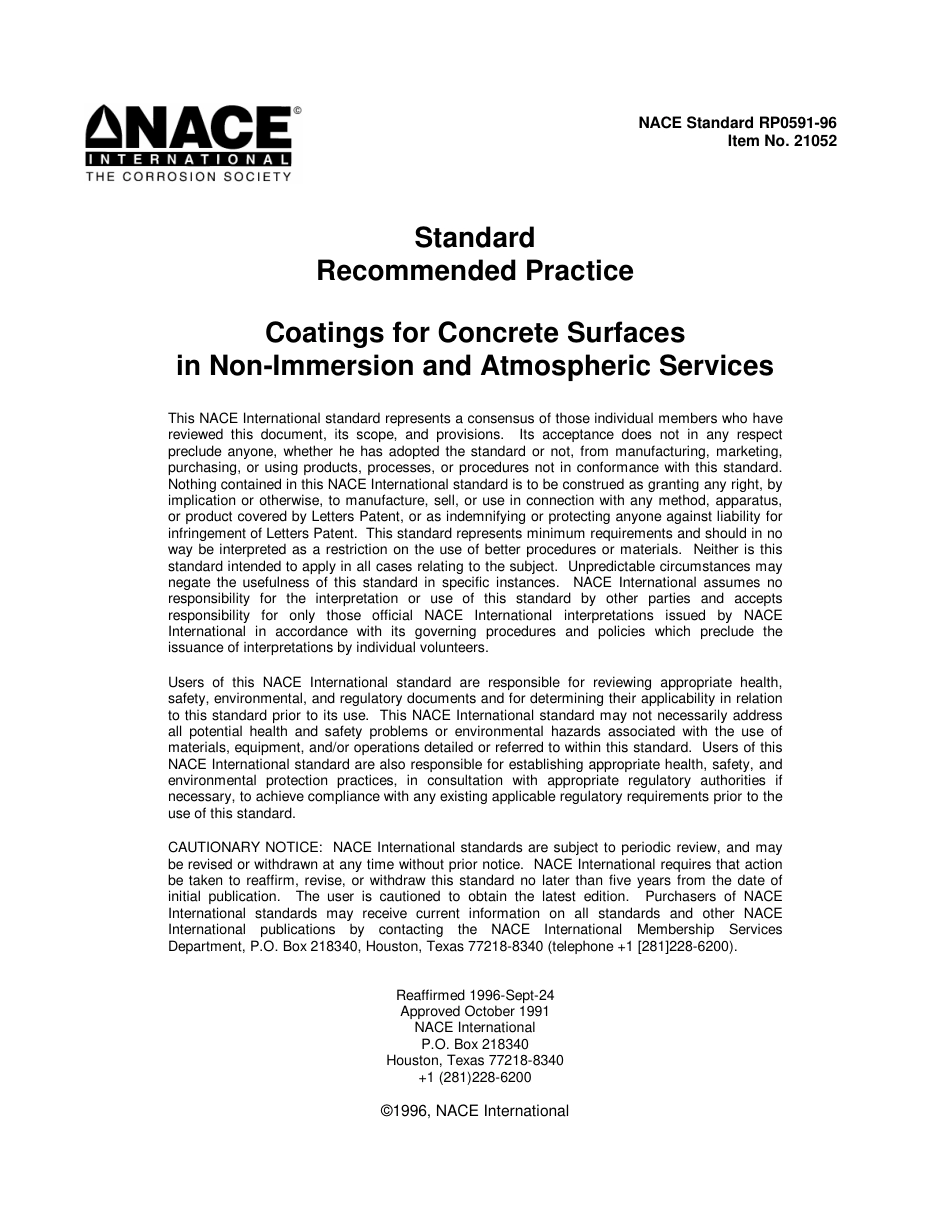 NACE RP0591-1996.pdf_第1页