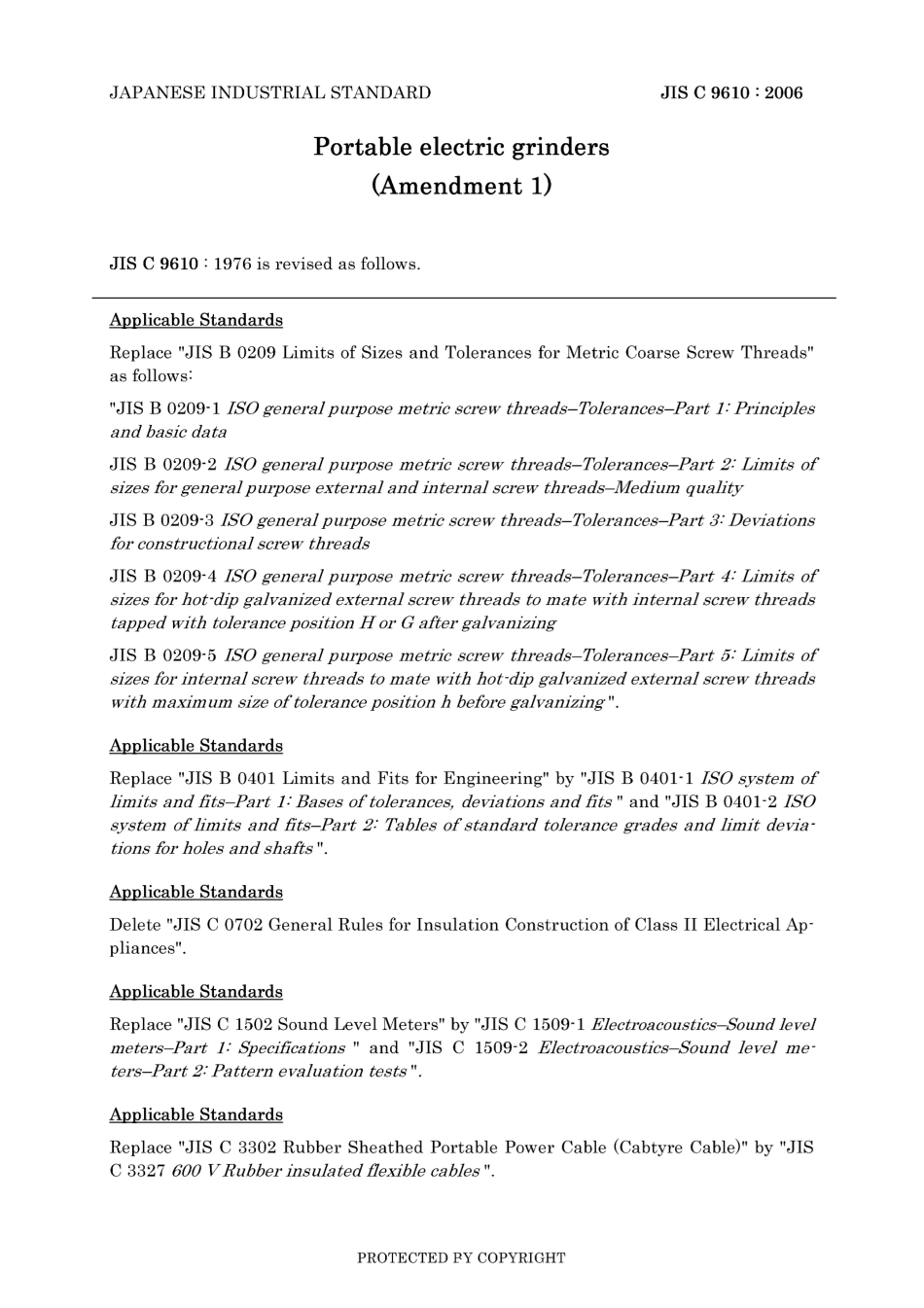 JIS C 9610-1976 amd1-2006.pdf_第3页