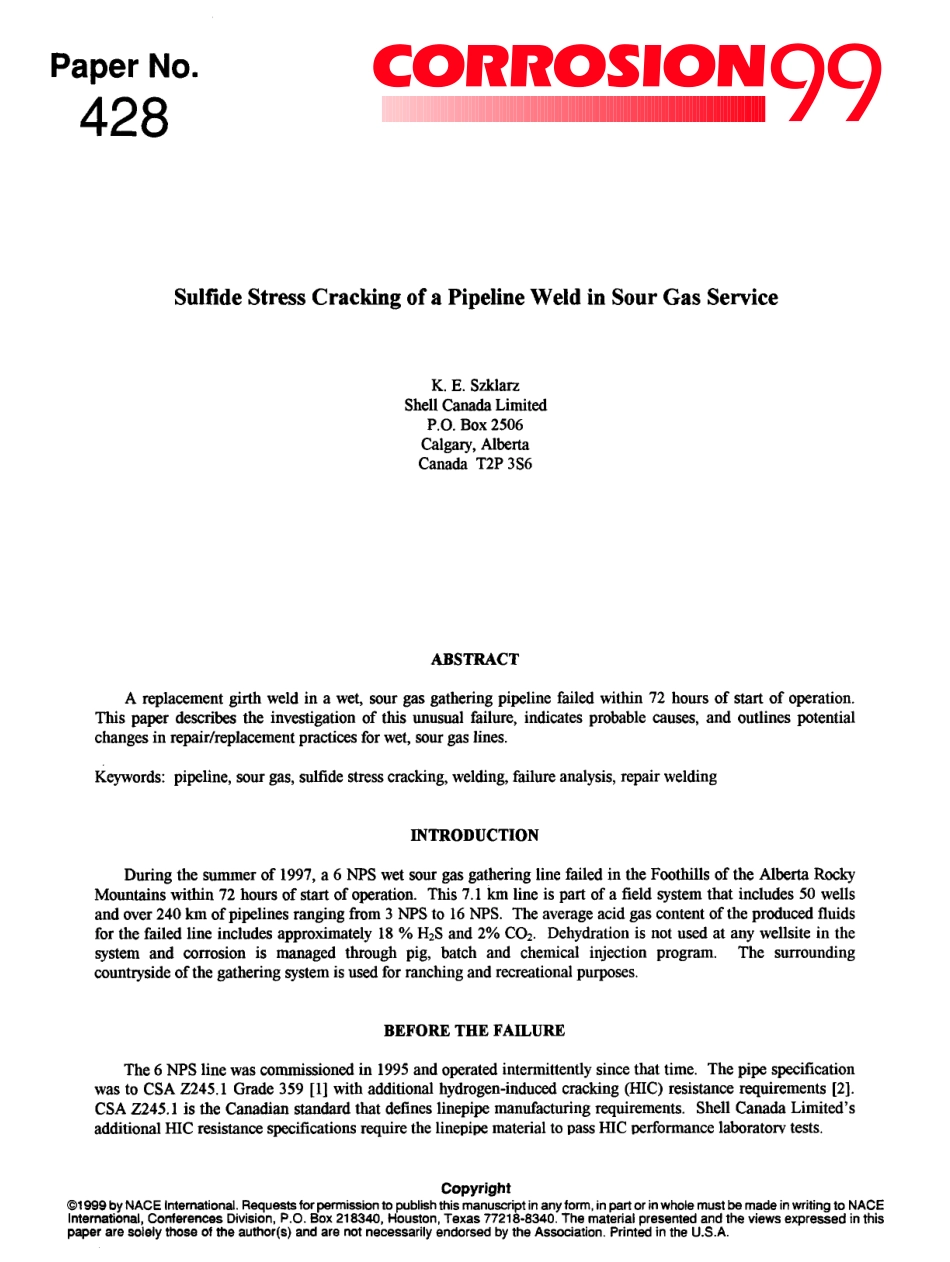 NACE Paper 00428-1999 scan.pdf_第1页
