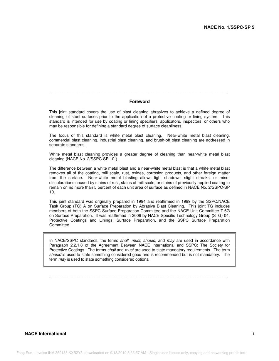 NACE No.1 SSPC-SP 5 2006.pdf_第2页