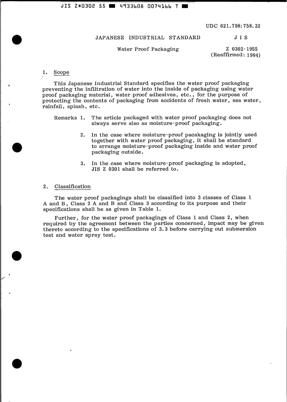 JIS Z 0302-1955 scan.pdf_第3页