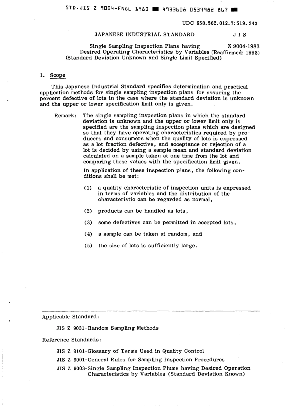 JIS Z 9004-1983 scan.pdf_第3页